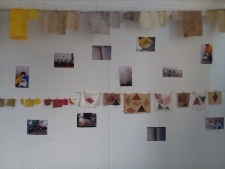 Natural Dye Curtain opening