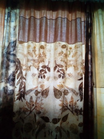 Natural Dye Curtain